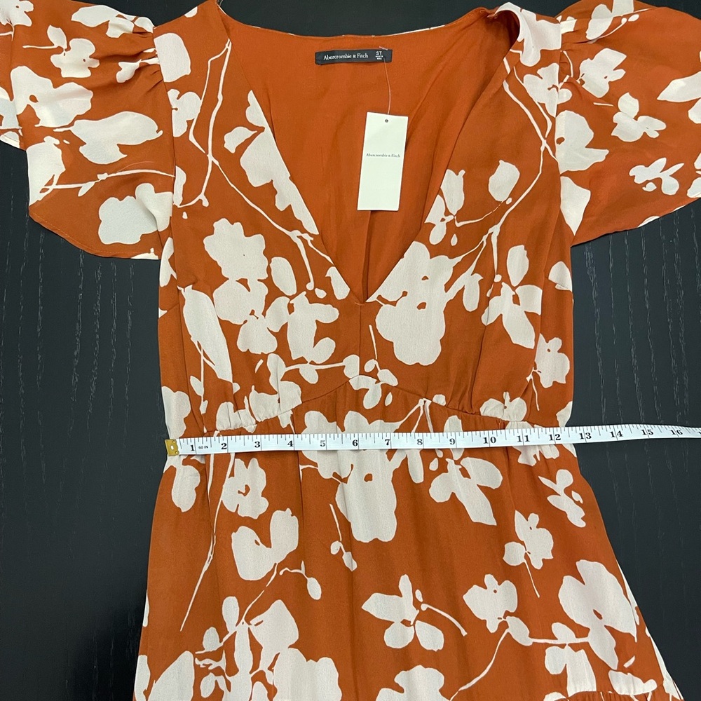 NWT Abercrombie & Fitch Floral Print Dress - Picture 6 of 8